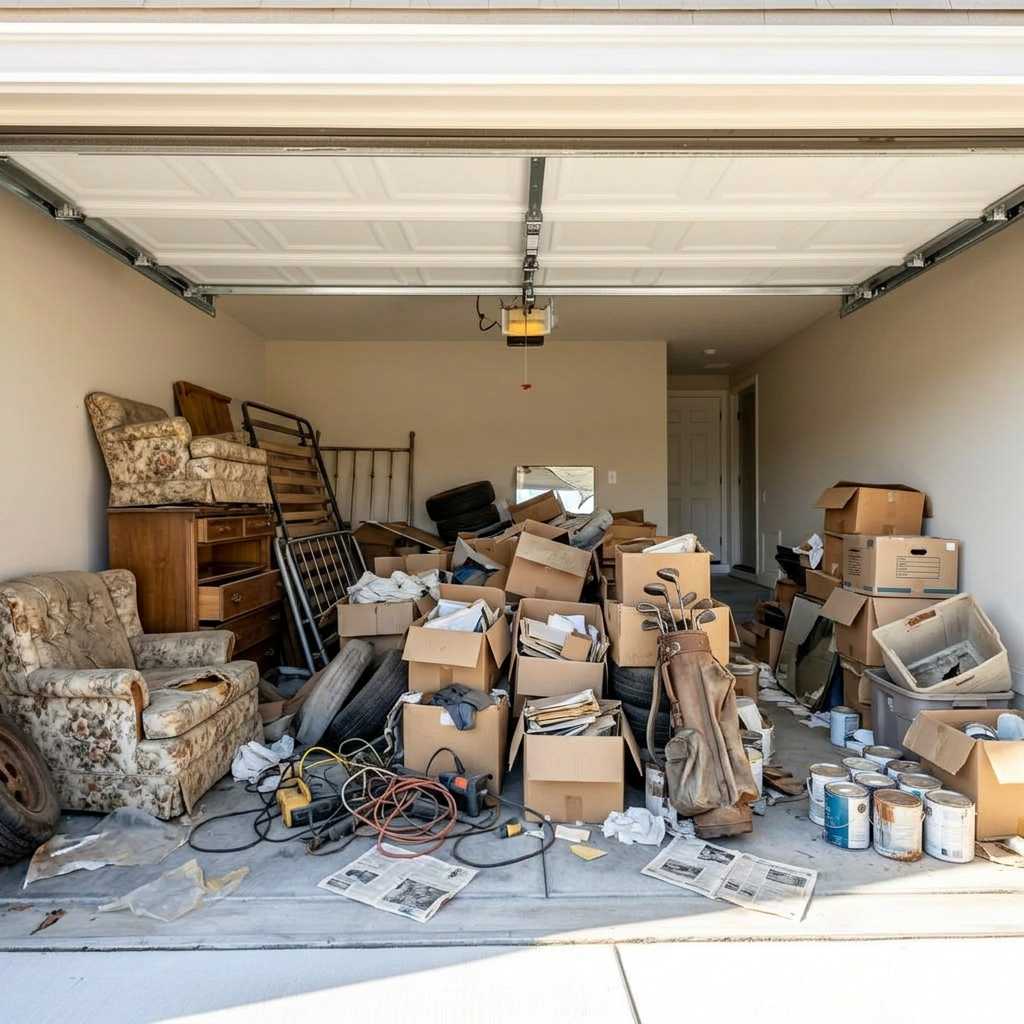 Junk Removal before cleaning