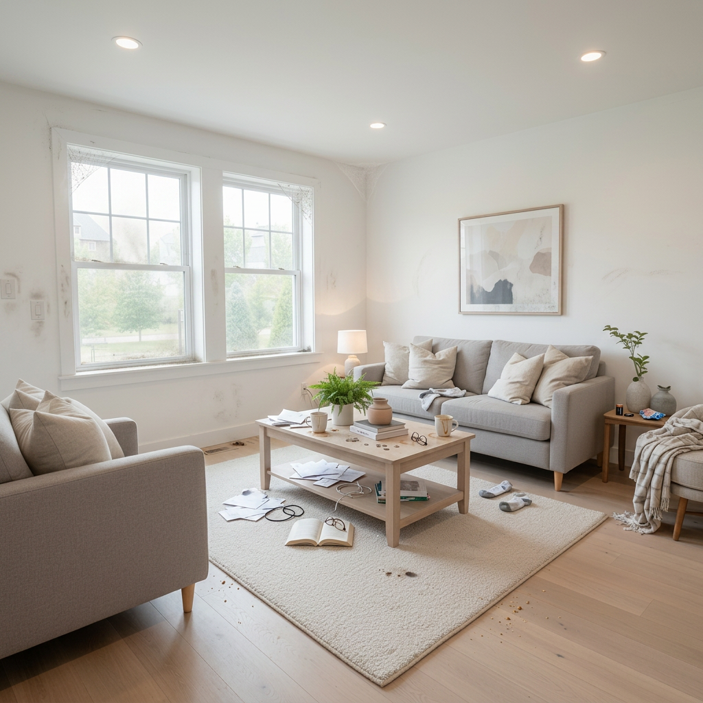 Recurring House Cleaning before cleaning